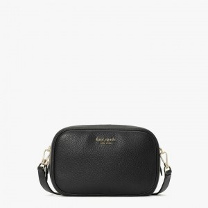 Black Kate Spade Astrid Medium Crossbody Bags | 201-NRGTDX