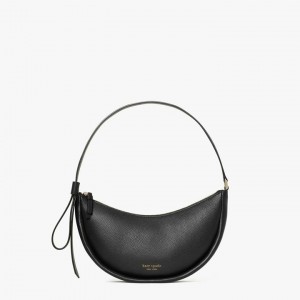 Black Kate Spade Smile Small Shoulder Bags | 952-GCRIEK