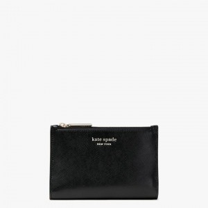 Black Kate Spade Spencer Passport Wallets | 297-CIQWDB