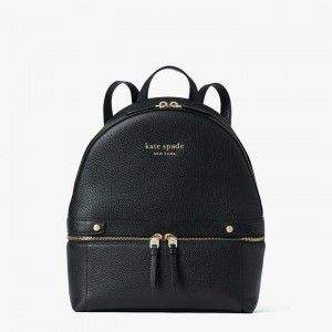 Black Kate Spade The Day Pack Medium Backpack | 124-JARZCF