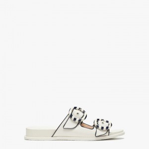 Blue Kate Spade Rhodes Slides | 571-SJLNOB