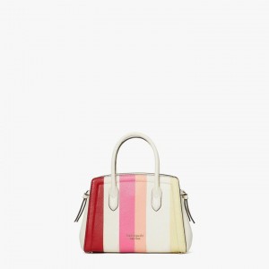 Multicolor Kate Spade Knott Stripe Mini Satchel Bags | 784-OSIWCK