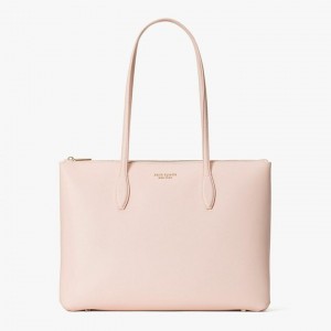 Pink Kate Spade All Day Large Zip-Top Tote Bags | 903-EVSTGK