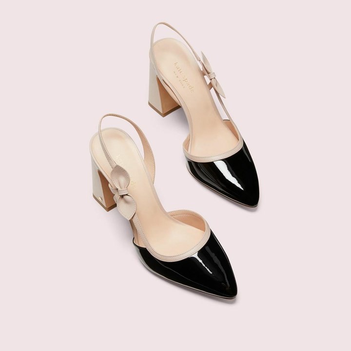 Black Kate Spade Adelaide Pumps | 275-MSGXVJ