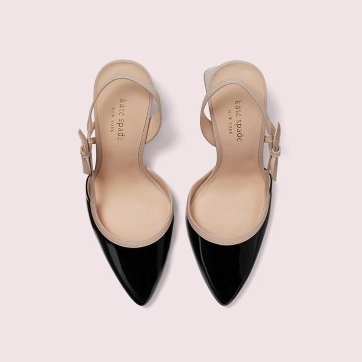 Black Kate Spade Adelaide Pumps | 275-MSGXVJ