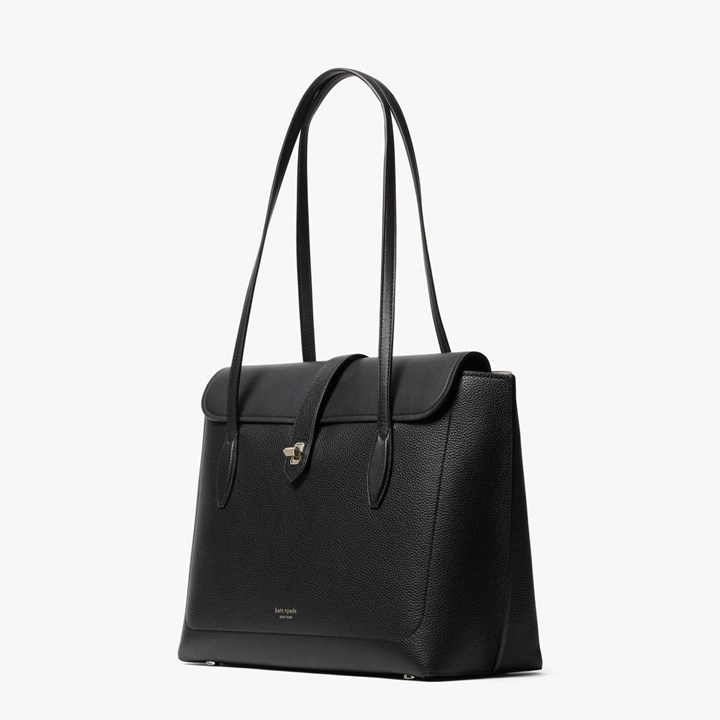 Black Kate Spade Essential Large Work Tote Bags | 904-GTFROJ