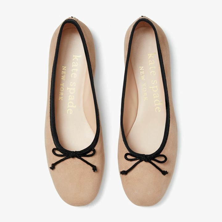 Black Kate Spade Honey Ballerina | 728-YEUKZB