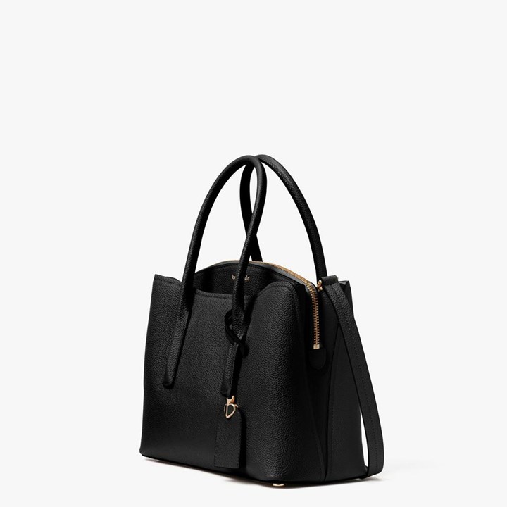 Black Kate Spade Margaux Medium Satchel Bags | 074-LJWTUZ