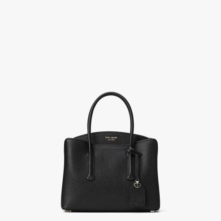 Black Kate Spade Margaux Medium Satchel Bags | 074-LJWTUZ