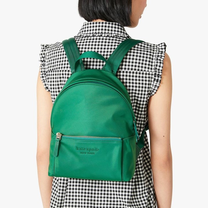 Black Kate Spade Nylon City Pack Medium Backpack | 602-DUXWOK