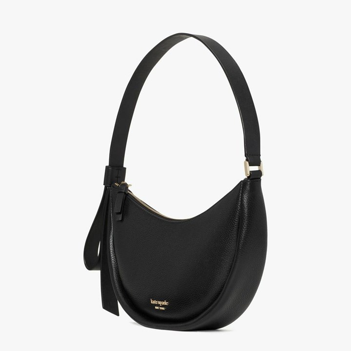 Black Kate Spade Smile Small Shoulder Bags | 952-GCRIEK