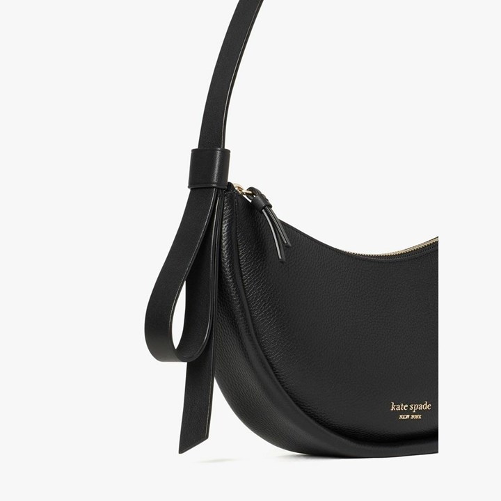 Black Kate Spade Smile Small Shoulder Bags | 952-GCRIEK