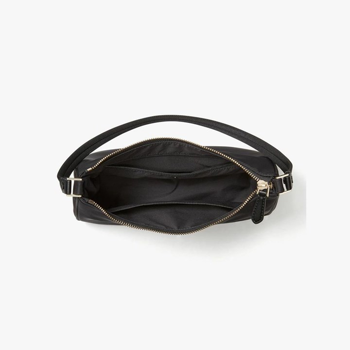 Black Kate Spade The Little Better Sam Nylon Small Shoulder Bags | 742-CGTUVM