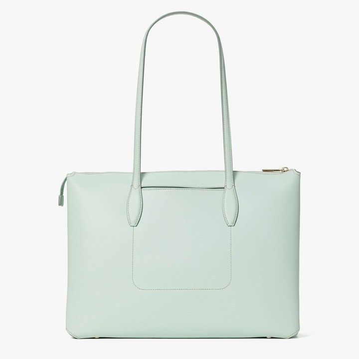 Blue Kate Spade All Day Large Zip-Top Tote Bags | 706-LTDFJZ