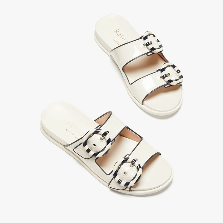 Blue Kate Spade Rhodes Slides | 571-SJLNOB