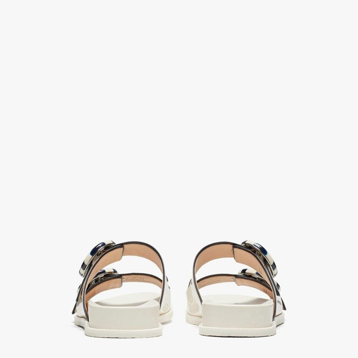 Blue Kate Spade Rhodes Slides | 571-SJLNOB