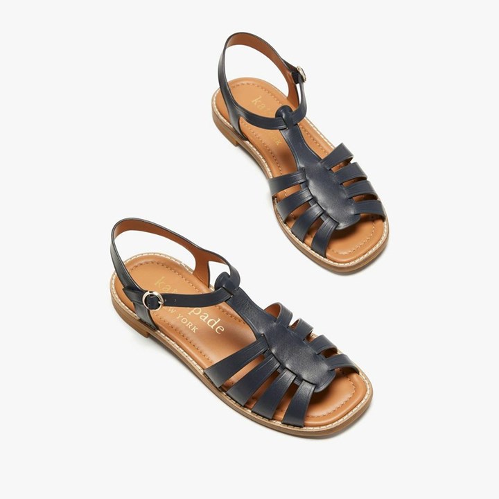 Blue Kate Spade Wonder Sandals | 896-BWRFKG