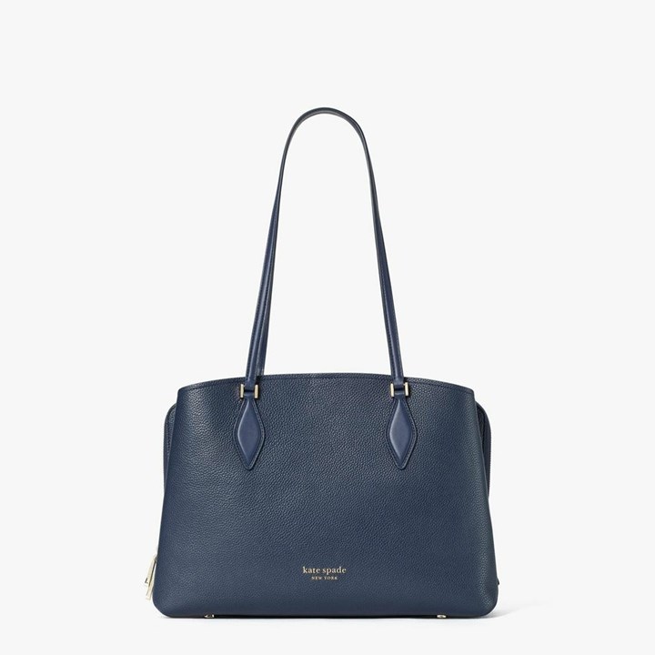 Blue Kate Spade Zeezee Large Work Tote Bags | 647-OITAHK