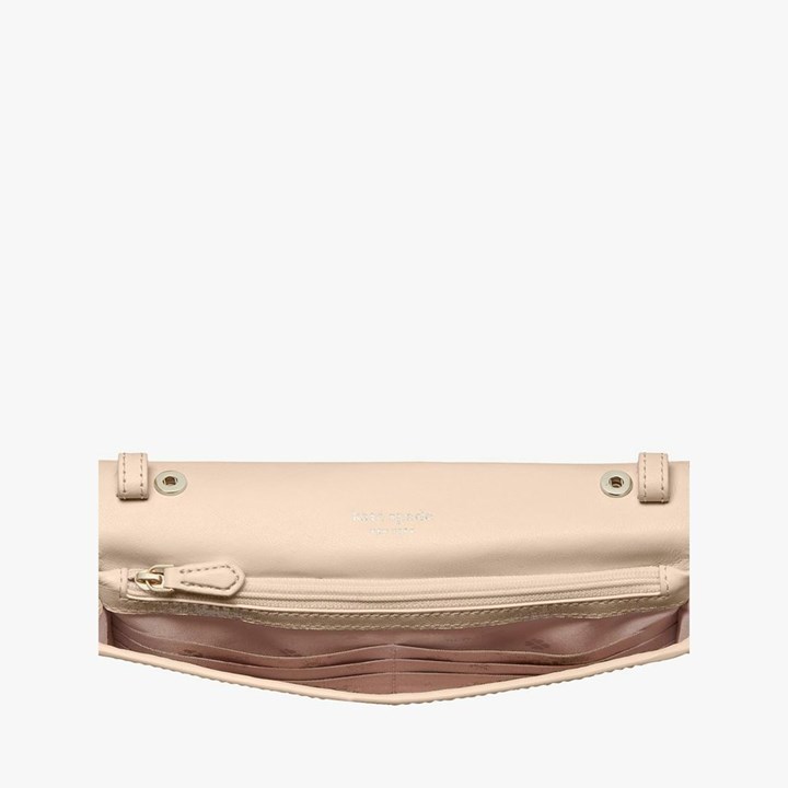 Gold Kate Spade Amelia Chain Wallets | 593-ZNDAPB 