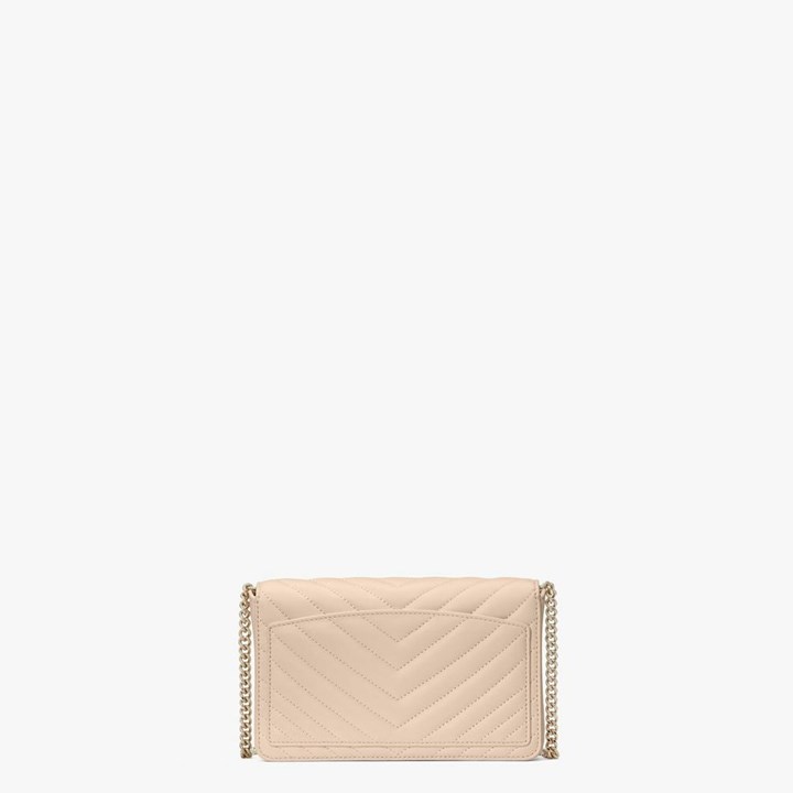 Gold Kate Spade Amelia Chain Wallets | 593-ZNDAPB 