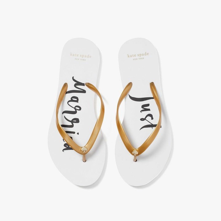 Gold Kate Spade Nayla Sandals | 976-YMBONA