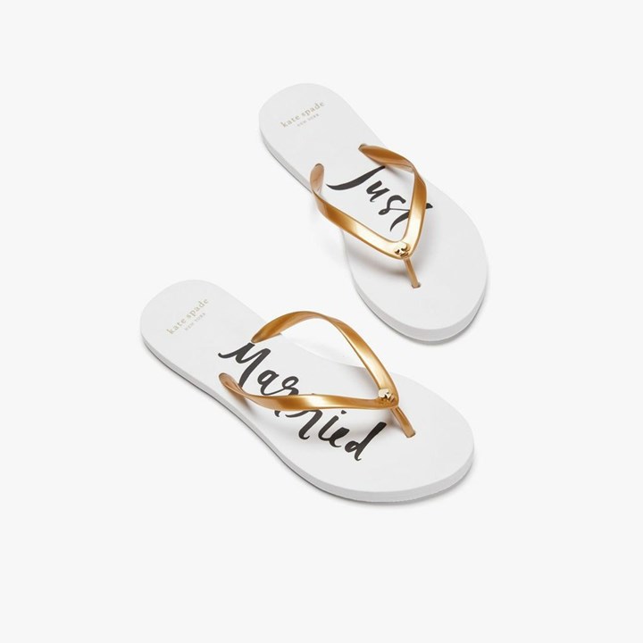 Gold Kate Spade Nayla Sandals | 976-YMBONA