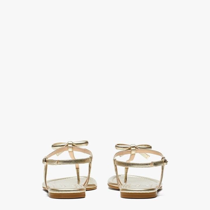 Gold Kate Spade Piazza Sandals | 142-RLSDTJ