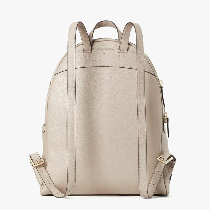 Grey Brown Kate Spade Day Pack Large Backpack | 640-PQHZBM