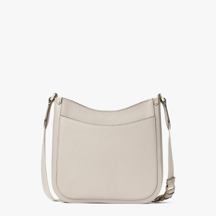 Grey Brown Kate Spade Roulette Medium Messenger Bags | 749-NOQDCE