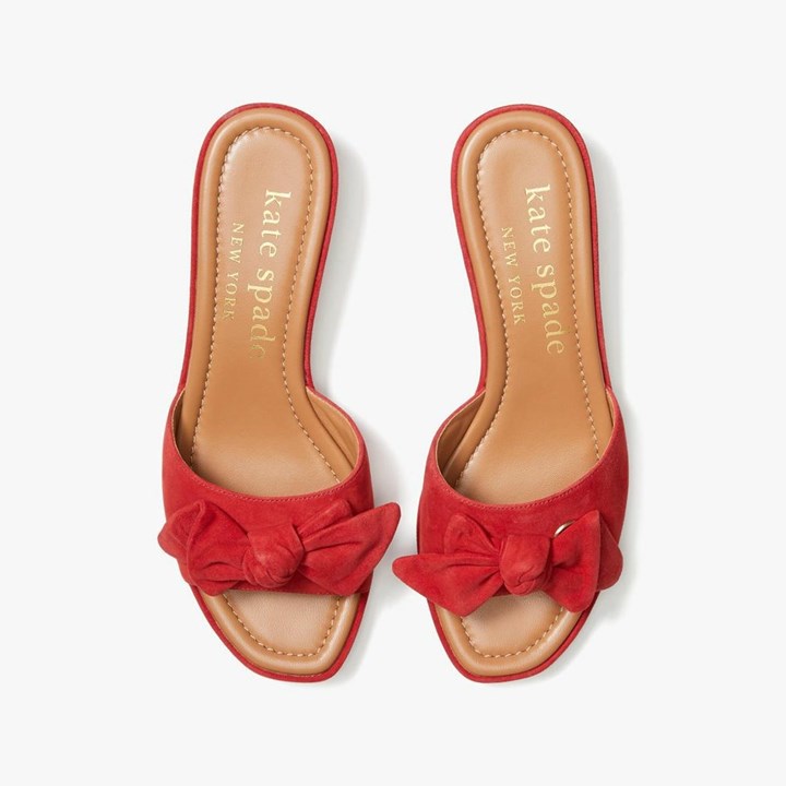 Orange Kate Spade Lilah Slides | 926-HVTZAS