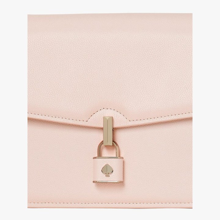 Pink Kate Spade Locket Large Flap Shoulder Bags | 370-CQSPLD