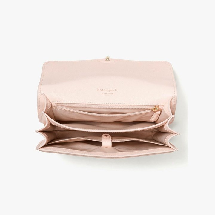 Pink Kate Spade Locket Large Flap Shoulder Bags | 370-CQSPLD