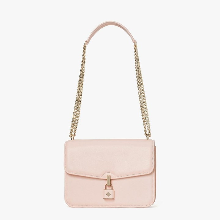 Pink Kate Spade Locket Large Flap Shoulder Bags | 370-CQSPLD