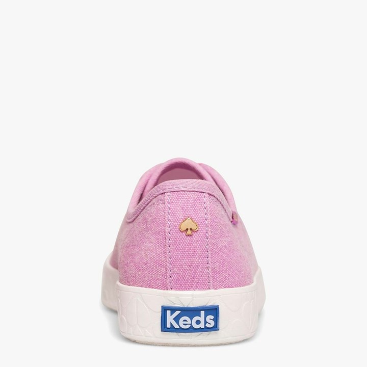 Pink Kate Spade x Keds Kickstart Logo Foxing Sneakers | 512-GUKPNJ