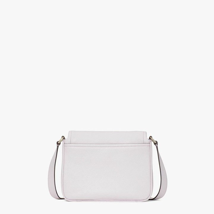 Purple Kate Spade Run Around Large Flap Crossbody Bags | 142-EKMNXF